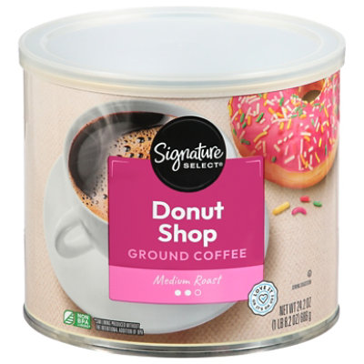 Signature SELECT Donut Shop Collection Coffee Ground Light Roast - 24.2 Oz