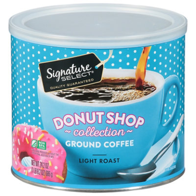 Signature SELECT Donut Shop Collection Coffee Ground Light Roast - 24.2 Oz - Image 3