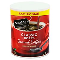 Signature SELECT Coffee Ground Medium Roast Classic Roast Family Pack - 48 Oz - Image 4