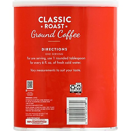 Signature SELECT Coffee Ground Medium Roast Classic Roast Family Pack - 48 Oz - Image 6