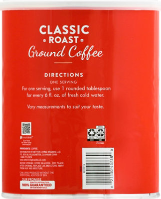 Signature SELECT Coffee Ground Medium Roast Classic Roast Family Pack - 48 Oz - Image 6