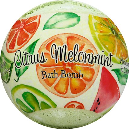 Citrus Melonmint Bath Bomb - 4.8 Oz - Image 2