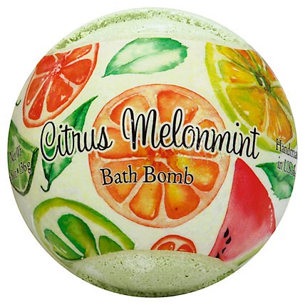 Citrus Melonmint Bath Bomb - 4.8 Oz - Image 1
