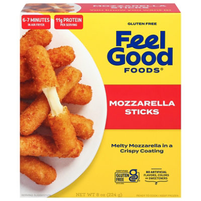 Feel Good Goods Mozzarella Sticks - 8 Oz.