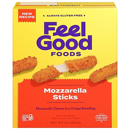 Feel Good Goods Mozzarella Sticks - 8 Oz. - Image 3