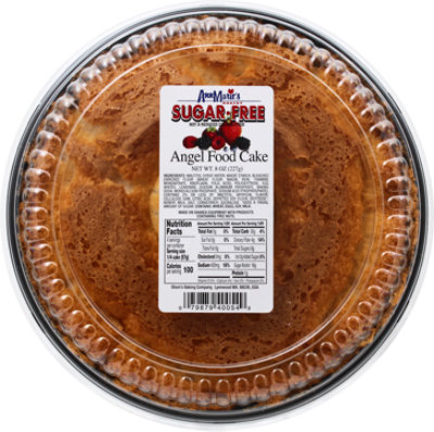 Ann Maries Sugar Free Angel Food Cake - 8 Oz.