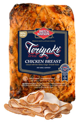 Dietz & Watson Teriyaki Chicken Breast - Image 1