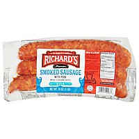 Richards Pure Pork Sausage - 1 Lb - Image 1