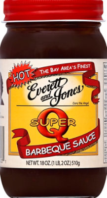 Everett And Jones Super Hot Barbeque Sauce - 18 Oz - Image 2