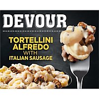 Devour Frozen Meals Tortellini Alfredo with Italian Sausage - 11.5 Oz - Image 1
