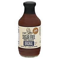 G Hughes Bbq Sauce Sugar Free Smokehouse Original - 18 Oz - Image 1