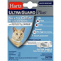 Hartz Ultraguard Plus Flea & Tick Collar for Cats and Kittens - 0.5 Oz - Image 2
