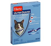 Hartz UltraGuard Flea & Tick Collar Purple For Cats And Kittens - Each
