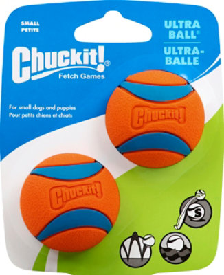 Chuckit! Dog Toy Ultra Ball Small Pack - 2 Count - Image 2