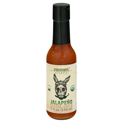 O Brother Hot Sauce Jalapeno Om - 5 Oz - Image 3