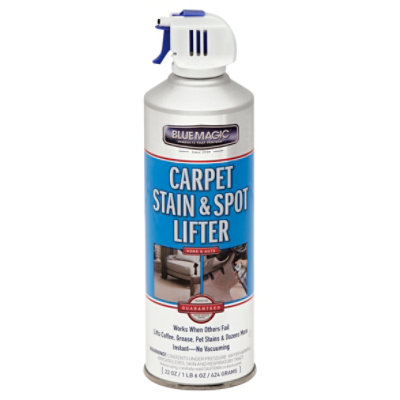 Blue Magic Carpet Stain & Spot Lifter Home & Auto Aerosol 22 Oz Safeway