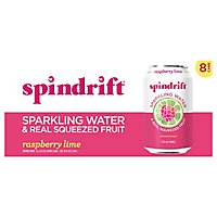 Spindrift Sparkling Water Raspberry Lime - 8-12 Fl. Oz. - Image 3