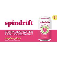 Spindrift Sparkling Water Raspberry Lime - 8-12 Fl. Oz. - Image 6
