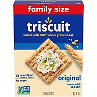 Triscuit Wheat Crackers Whole Grain Original - 12.5 Oz - Image 1