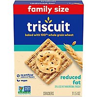 Triscuit Crackers Reduced Fat Family Size - 11.5 Oz - Image 2