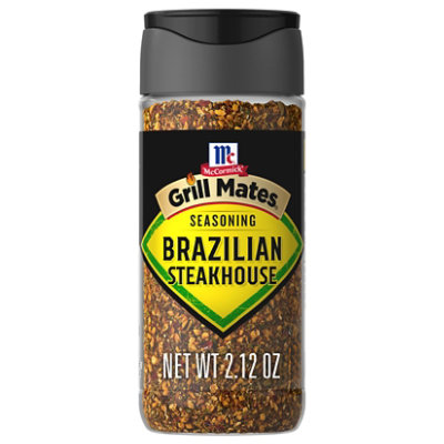 McCormick Grill Mates Brazilian Steakhouse Seasoning - 2.12 Oz