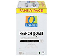 O Organics Organic Coffee Single Serve Cups Dark Roast French Roast - 72-0.39 Oz