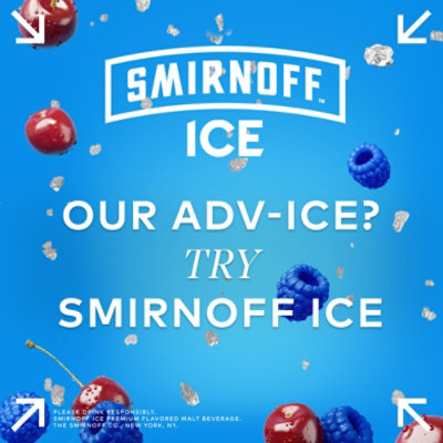 Smirnoff Ice Red White And Berry Malt Beverage 4.5% ABV In Bottles - 6-11.2 Oz - Image 4