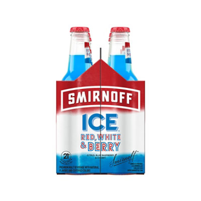 Smirnoff Ice Red White Berry In Bottles - 6-11.2 Fl. Oz.