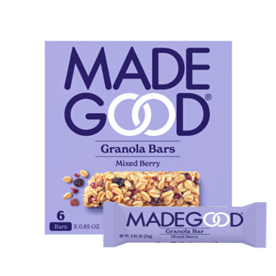 MadeGood Mixed Berry Granola Bars - 5.1 Oz - Image 1