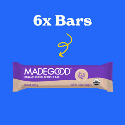 MadeGood Mixed Berry Granola Bars - 5.1 Oz - Image 2
