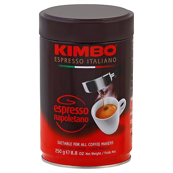 Kimbo Espresso Italiano Coffee Ground Espresso Napoletano - 8.8 Oz