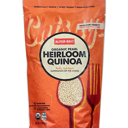 Alter Eco Quinoa Pearl Hrlm - 12 Oz