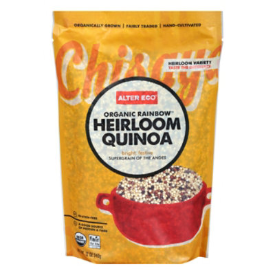 Alter Eco Organic Rainbow Heirloom Quinoa - 12 Oz - Image 1