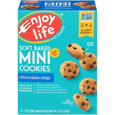 Enjoy Life Cookie Mini Choc Chip Soft Bake - 6 Oz