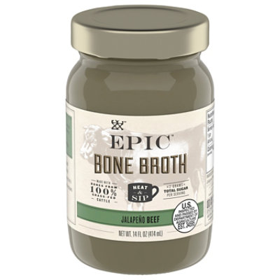 Epic Broth Beef Jalapeno Sea Salt - 14 Oz - Image 1