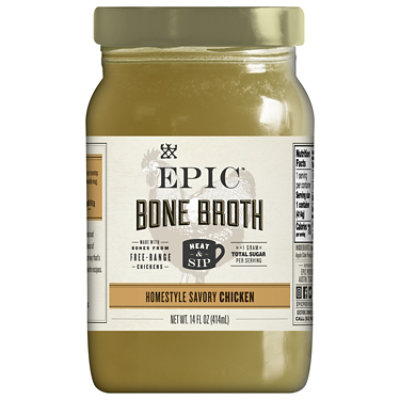 Epic Broth Homestyle Savory Chicken - 14 Oz - Image 3