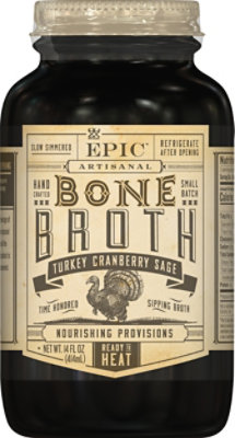 Epic Broth Turkey Bone Cranberry Sage - 14 Oz - Image 2