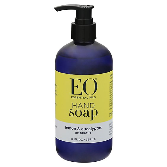 Eo Lemon & Eucalyptus Soap Hand - 12 Fl. Oz.