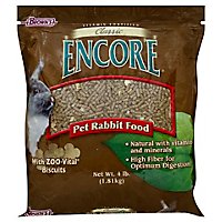 Browns Encore Pet Food Natural Rabbit Food Classic Bag - 4 Lb - Image 1