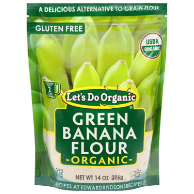 Lets Do Flour Green Banana Org - 14 Oz