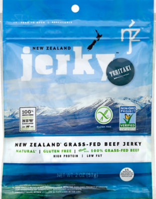 New Zealand Jerky Beef Tryaki Non Gmo - 2 Oz - Image 2