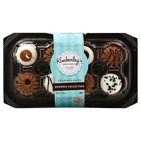 Cupcake Brownie Collection ChocolateVannila - Each