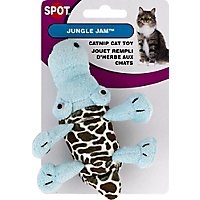 SPOT Cat Toy Jingle Jam Spotted Plush - Each - Image 2