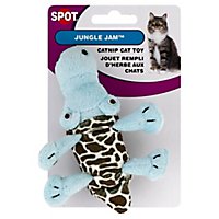 SPOT Cat Toy Jingle Jam Spotted Plush - Each - Image 1