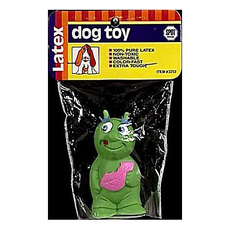 SPOT Dog Toy Latex Squeak Lady Bug - Each - Vons