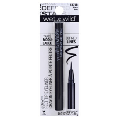 Markwi Proline Felt Tip Lnr Black - Each