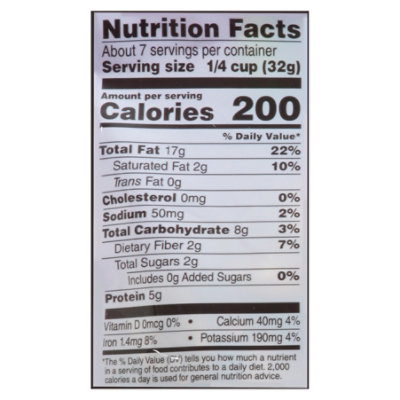 O Organics Nut Trio Roasted with Sea Salt - 8 Oz - Image 3