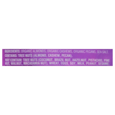 O Organics Nut Trio Roasted with Sea Salt - 8 Oz - Image 4