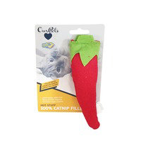 OurPets Cosmic Catnip Cat Toy Catnip Filled Chili Pepper Pack Each
