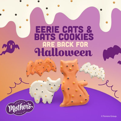 Mother’s Limited Batch Eerie Critters Halloween Animal Cookies - 30-0.5 Oz - Image 5